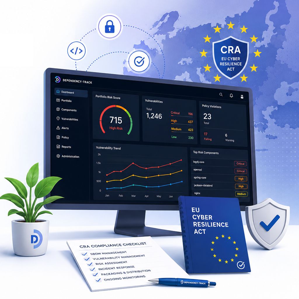 Illustrative implementation of EU Cyber Resilience Act in Dependency-Track