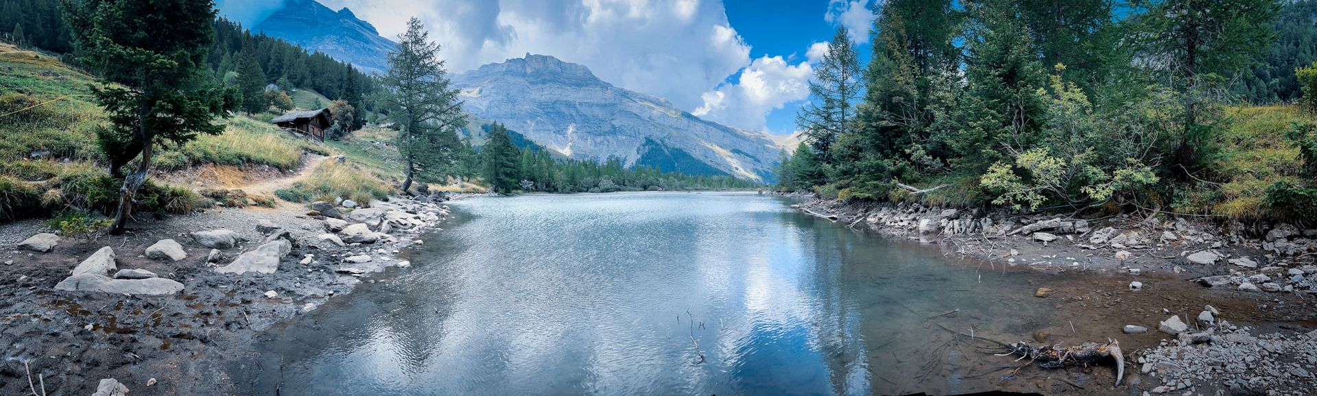 Lake Derborence, Conthey, Valais, Switzerland